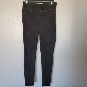 Old Navy Rockstar Jeggings Built-in Sculpt Sz 4 Black Skinny Jeans Stretch Waist